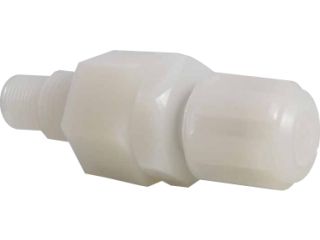 Vstřikovací ventilek 3/8'' a 1/2'' do potrubí PVDF-T